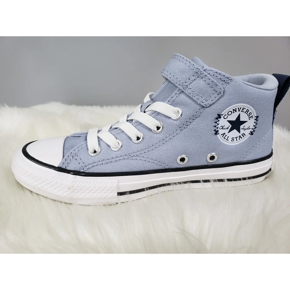 NEW EASY ON/OFF Converse Chuck Taylor All Star Malden Street Rainy Daze Blue Mid